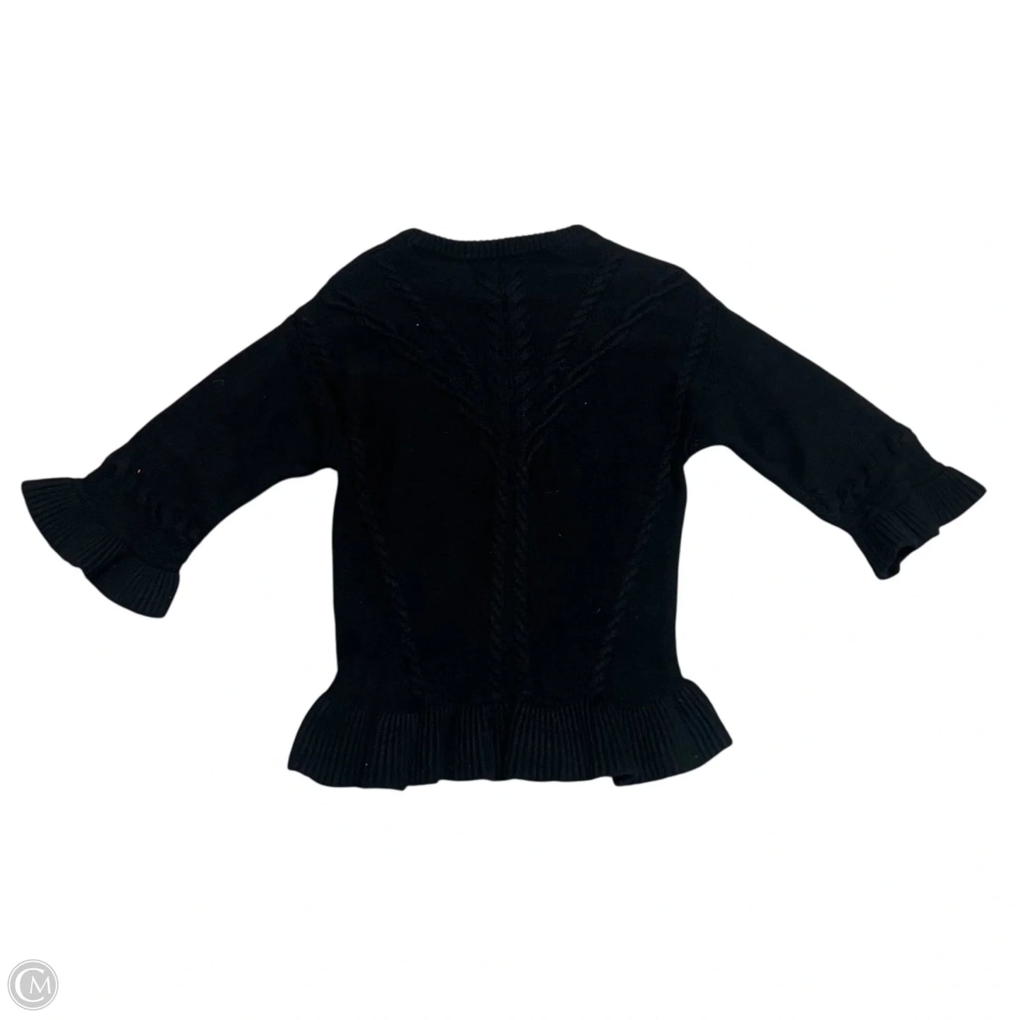 Sweater Designer By Kate Spade In Black, Size: Xs