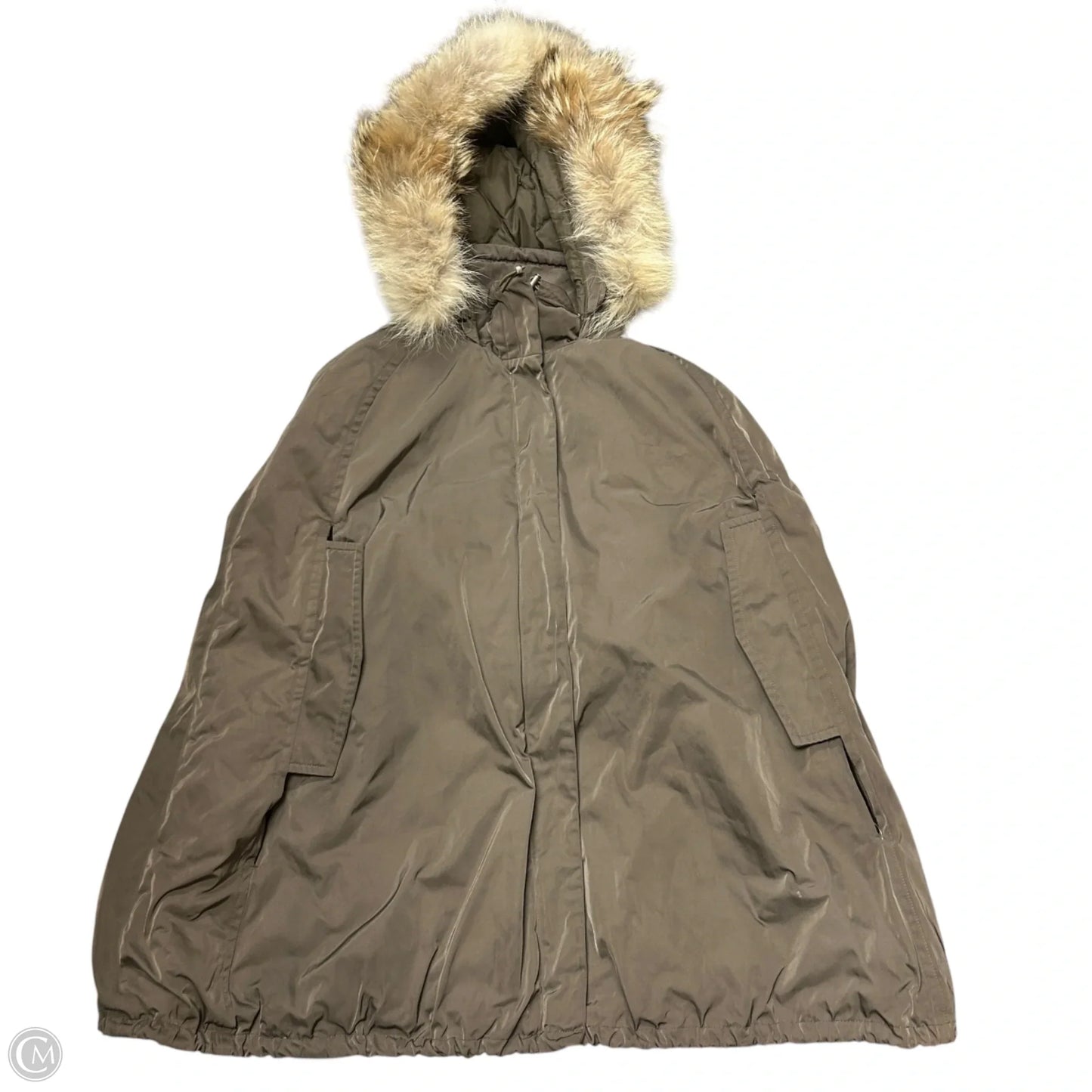 Coat Other By Theory In Green, Size: L