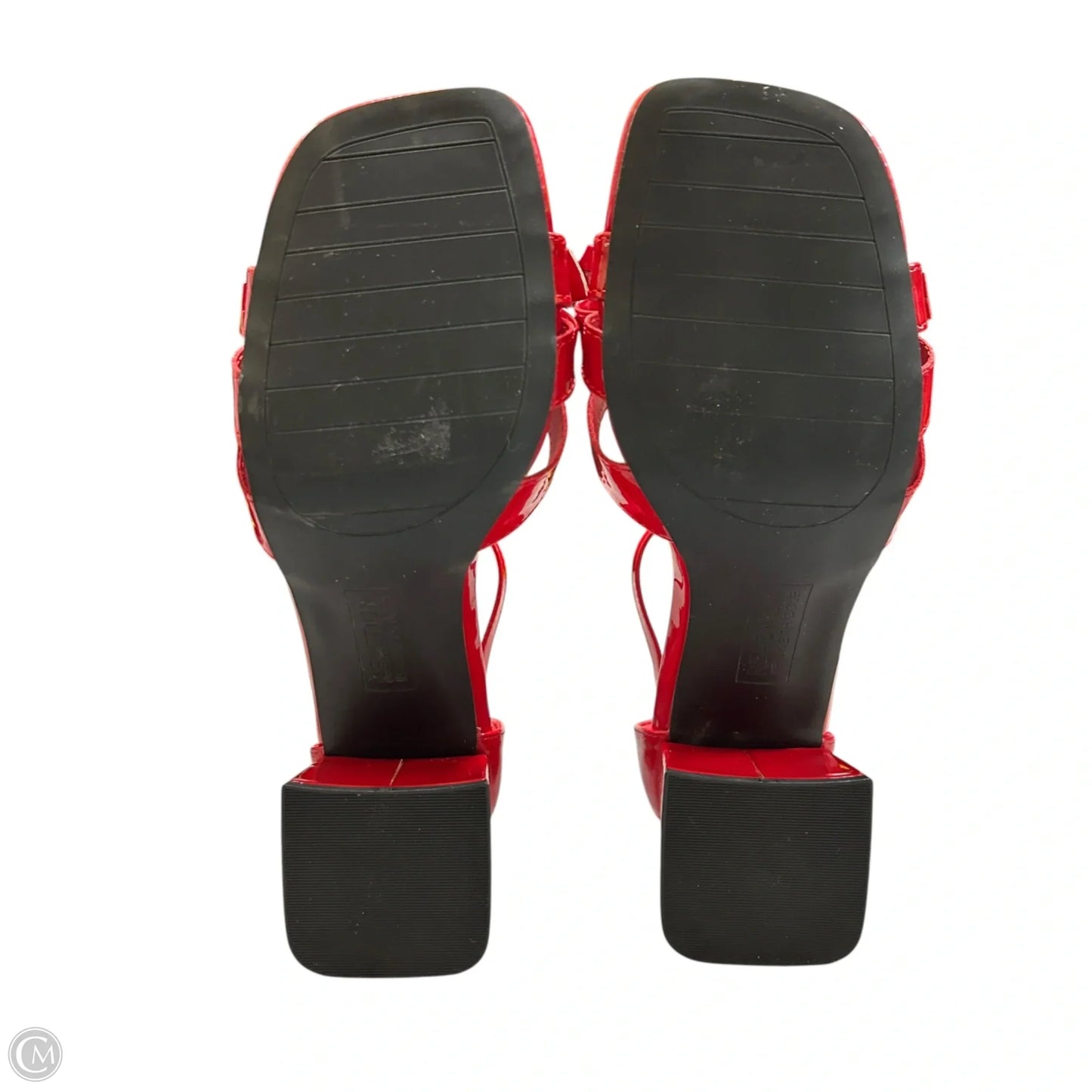 Shoes Heels Block By Kenneth Cole Reaction In Red, Size: 8.5