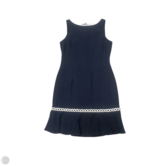 Dress Designer By Karl Lagerfeld In Navy, Size: 8