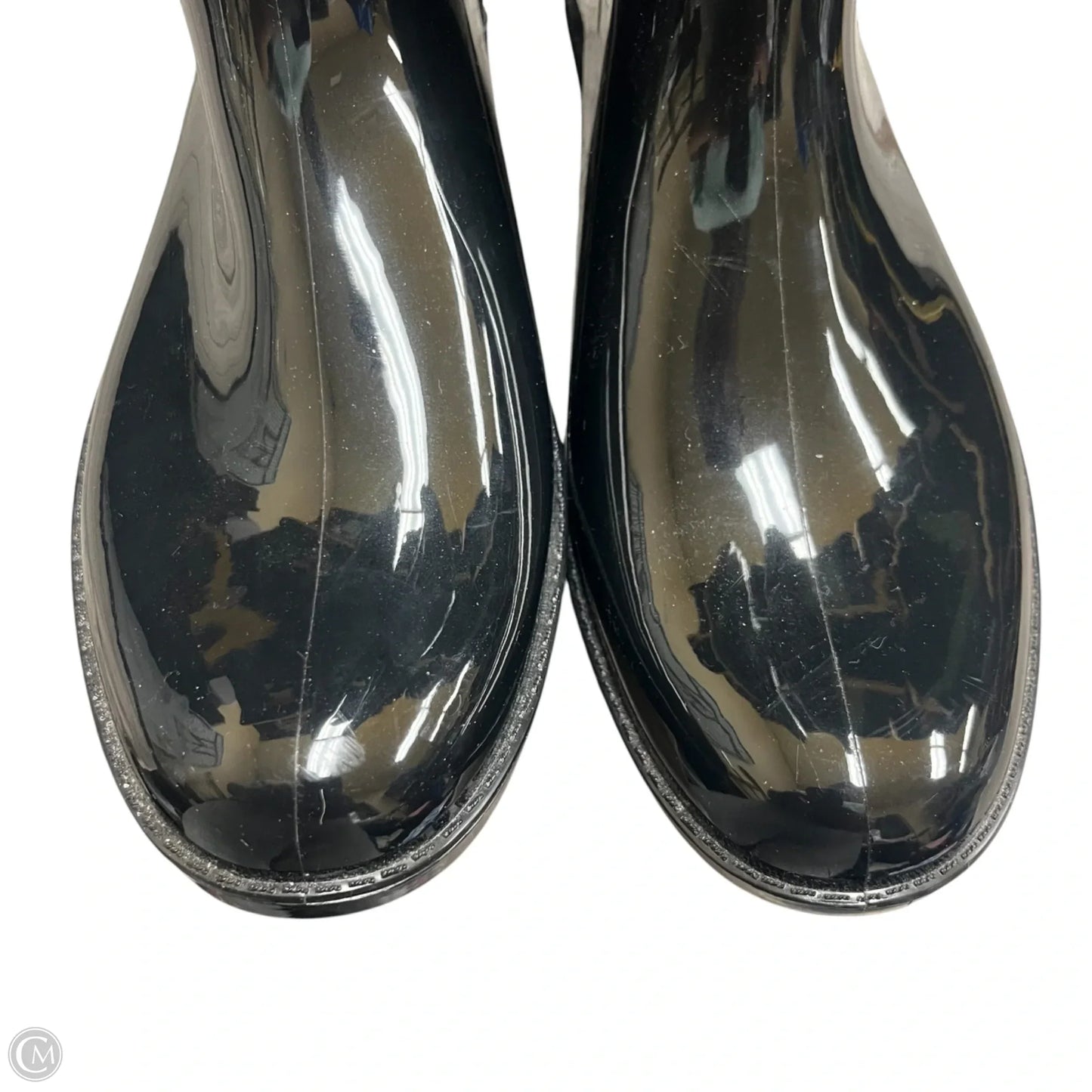 Boots Designer By Coach In Black, Size: 10