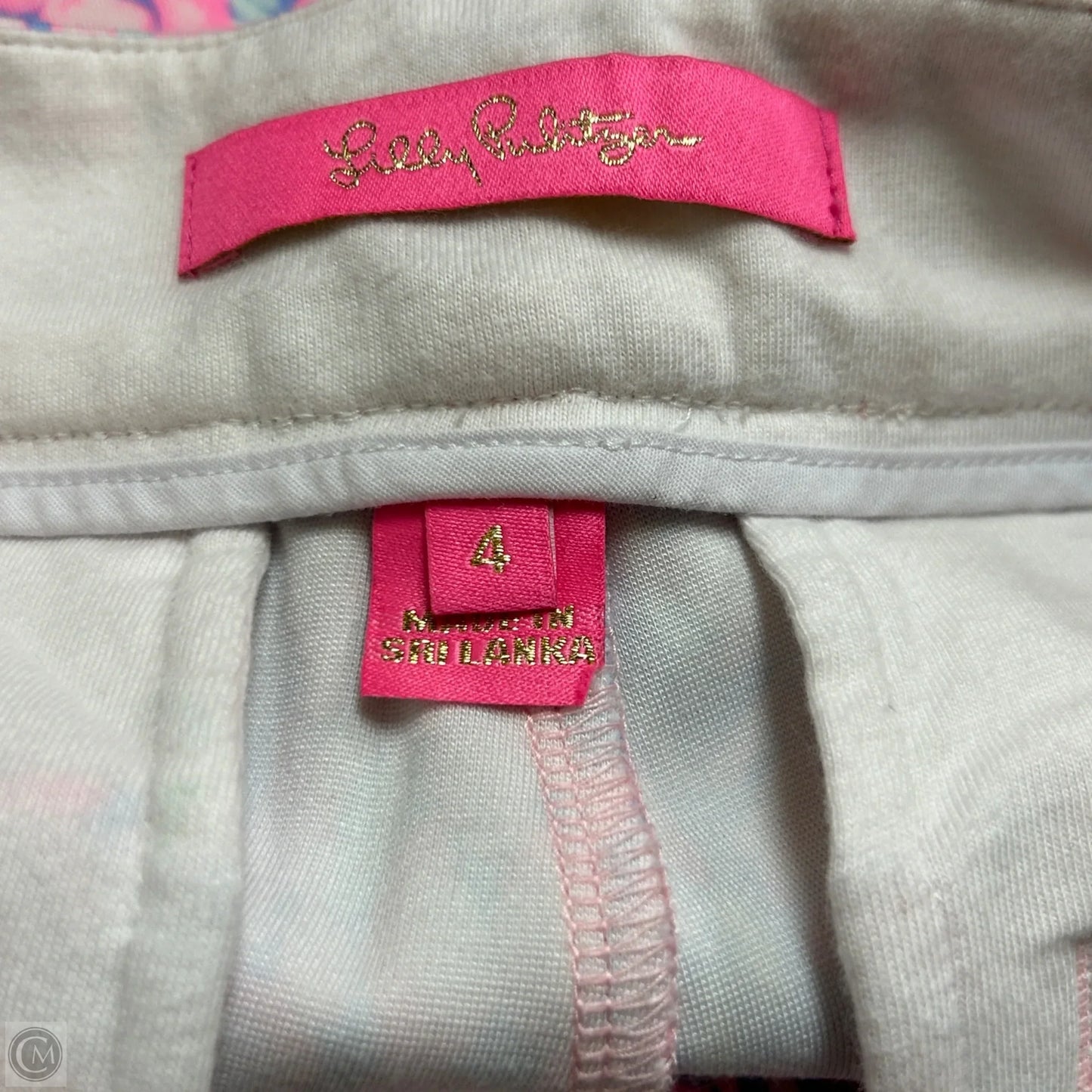 Shorts Designer By Lilly Pulitzer In Blue & Pink, Size: 2