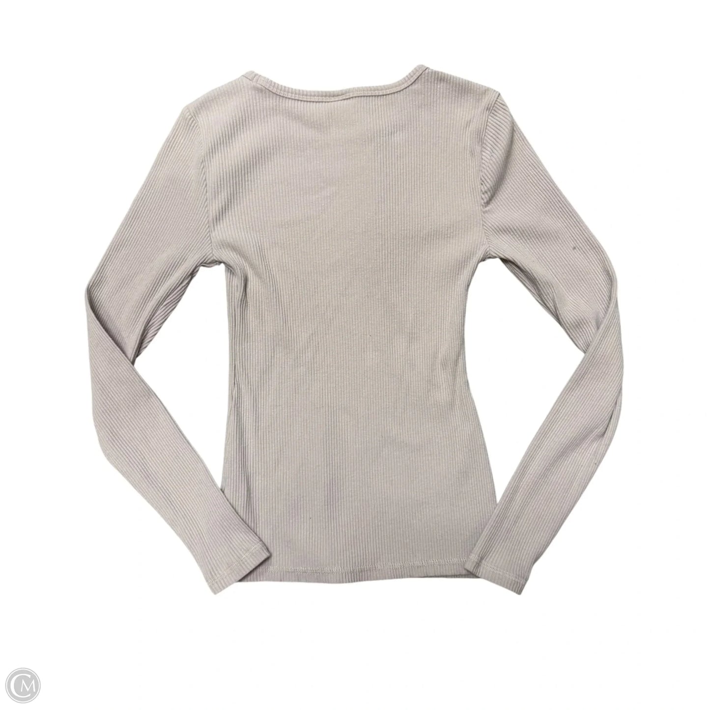 Top Long Sleeve By Old Navy In Taupe, Size: Xs