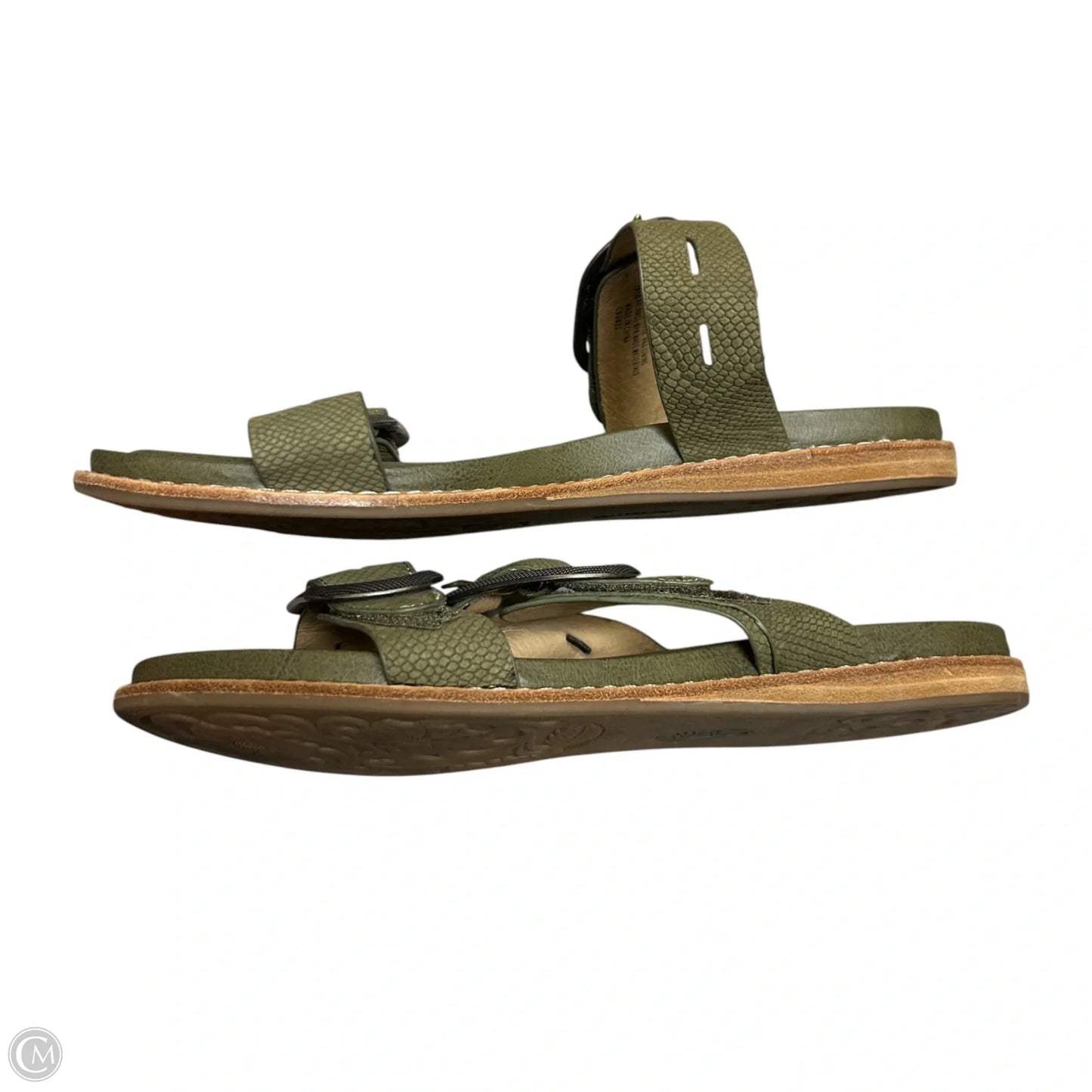 Shoes Flats By Sofft In Green, Size: 9