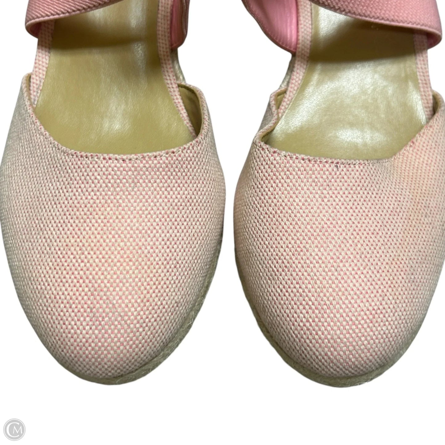 Shoes Heels Block By Talbots In Peach, Size: 8.5