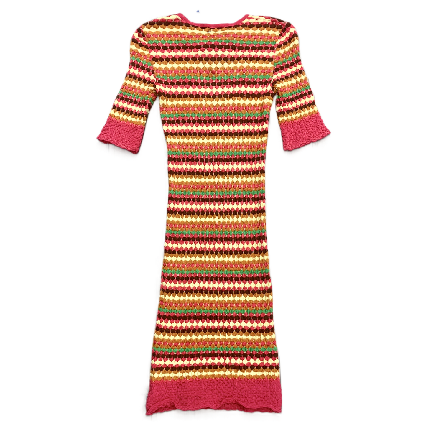 Dress Luxury Designer By Missoni In Pink & Tan, Size: 4