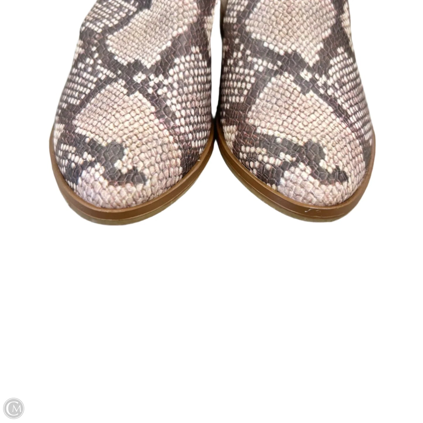 Shoes Flats By Crown Vintage In Brown & Tan, Size: 6