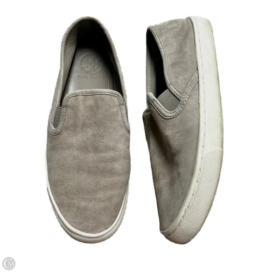 Shoes Designer By Tory Burch In Grey, Size: 7