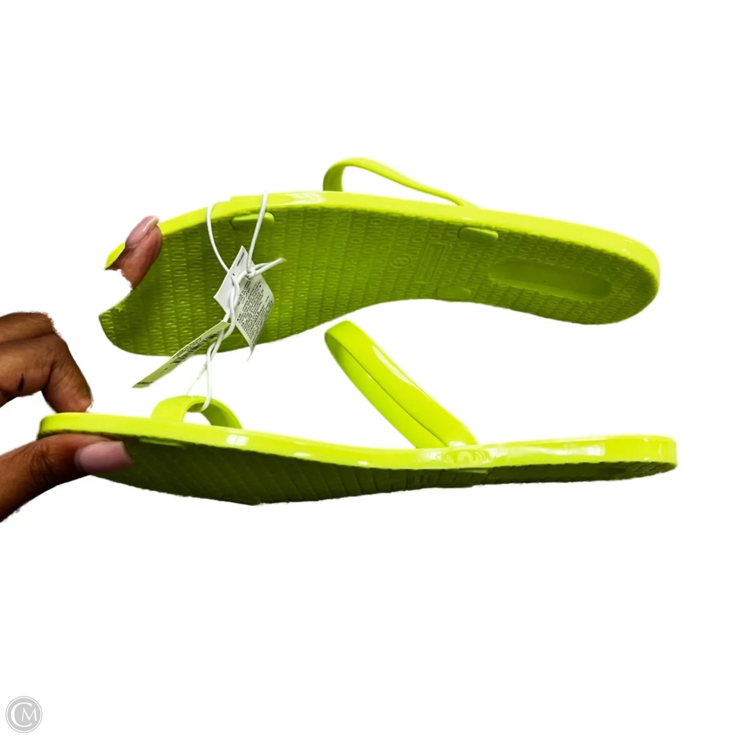 Sandals Flats By Old Navy In Green, Size: 8