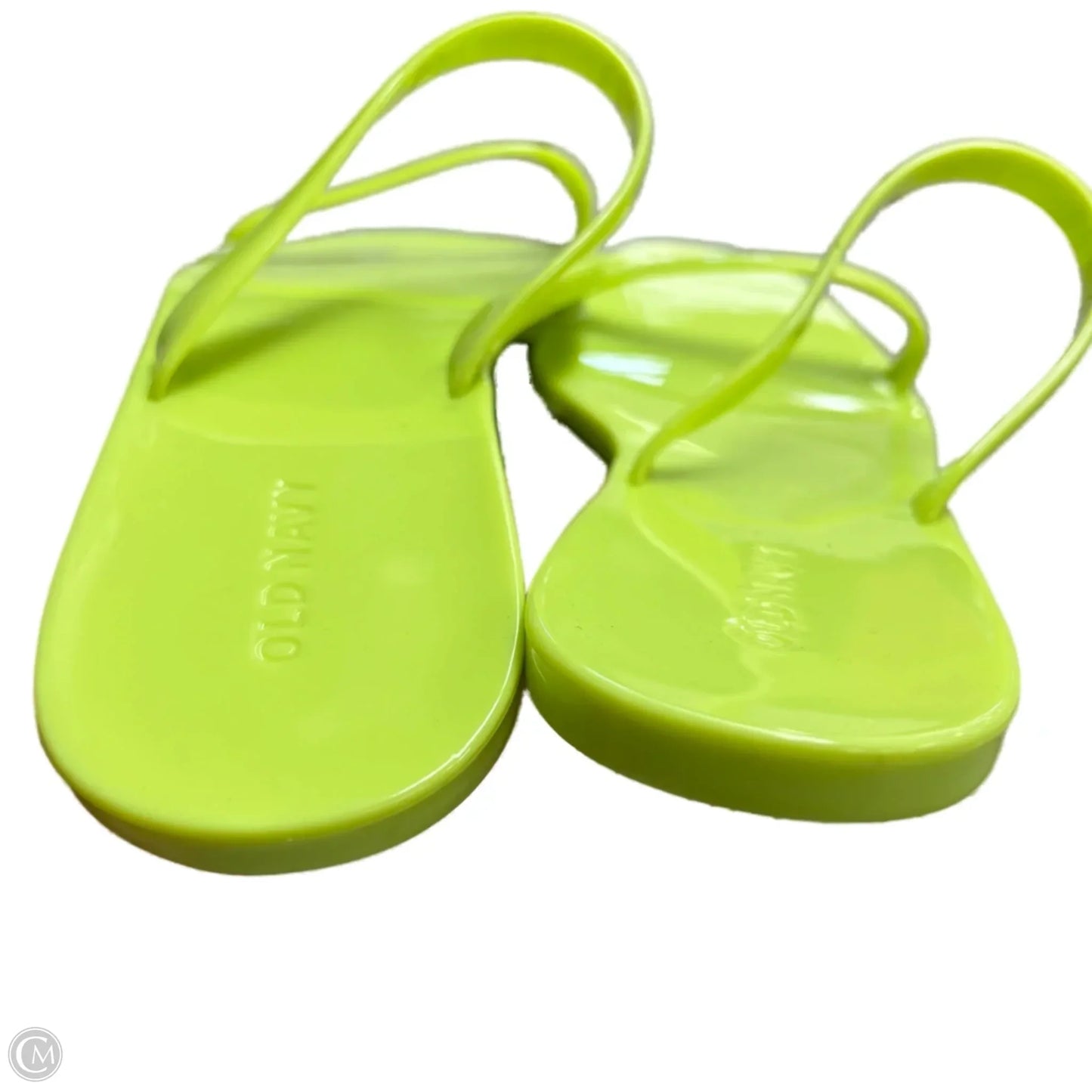Sandals Flats By Old Navy In Green, Size: 8