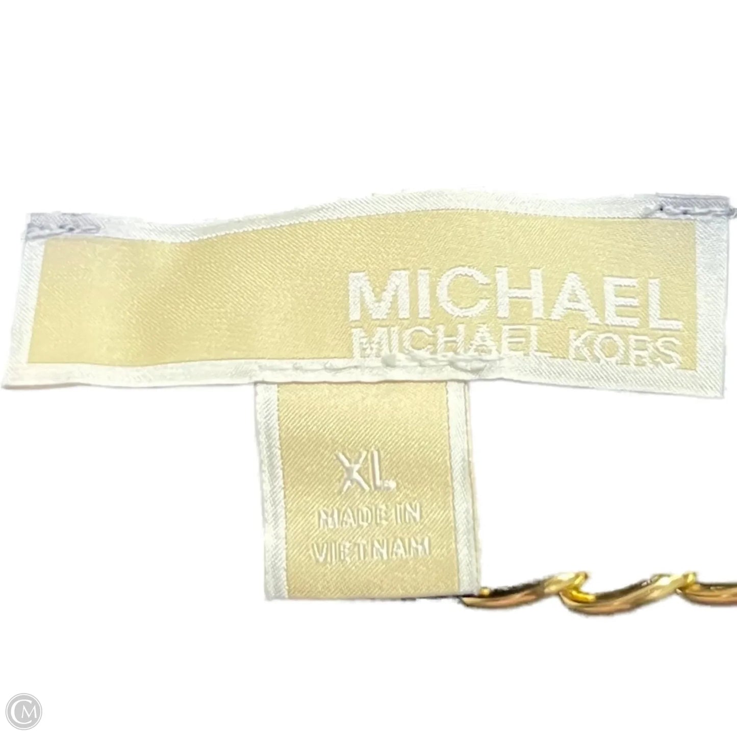 Dress Casual Midi By Michael By Michael Kors In Black, Size: Xl