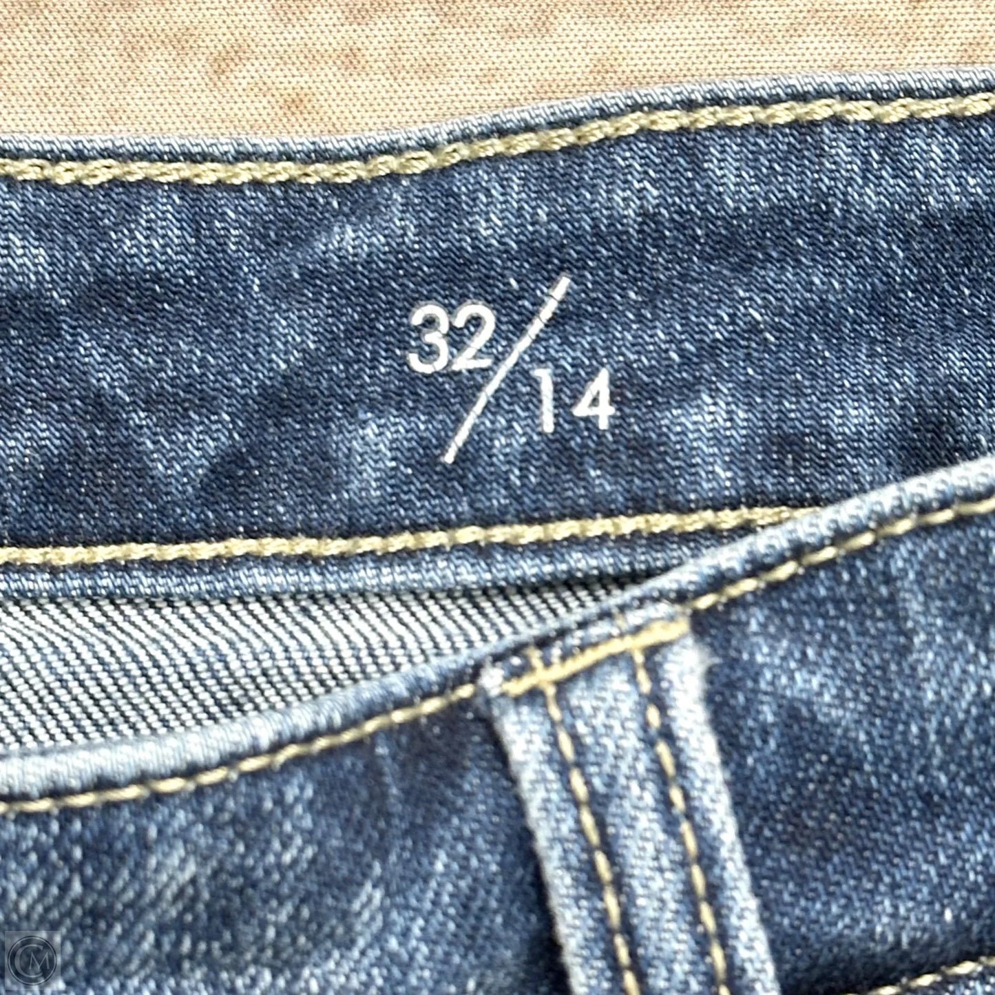 Jeans Straight By Liverpool In Blue, Size: 14