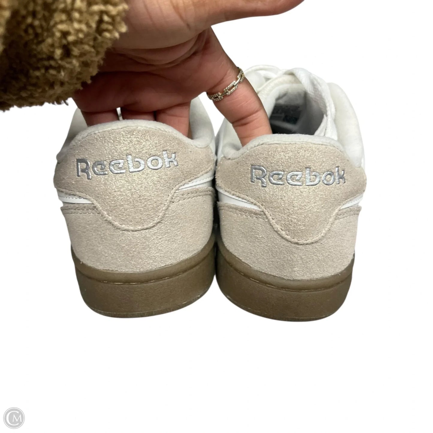 Shoes Sneakers By Reebok In Brown & White, Size: 8.5