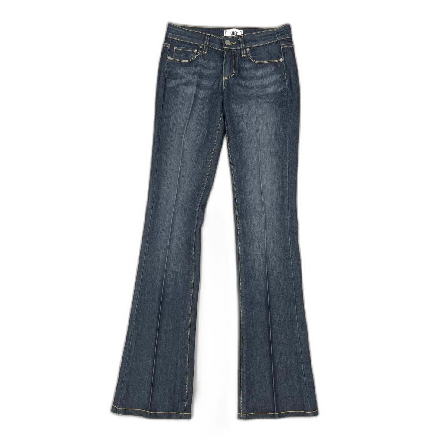 Jeans Boot Cut By Paige In Blue, Size: 0