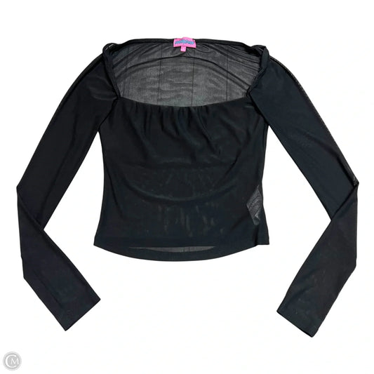 Top Long Sleeve Basic By Edikted In Black, Size: S