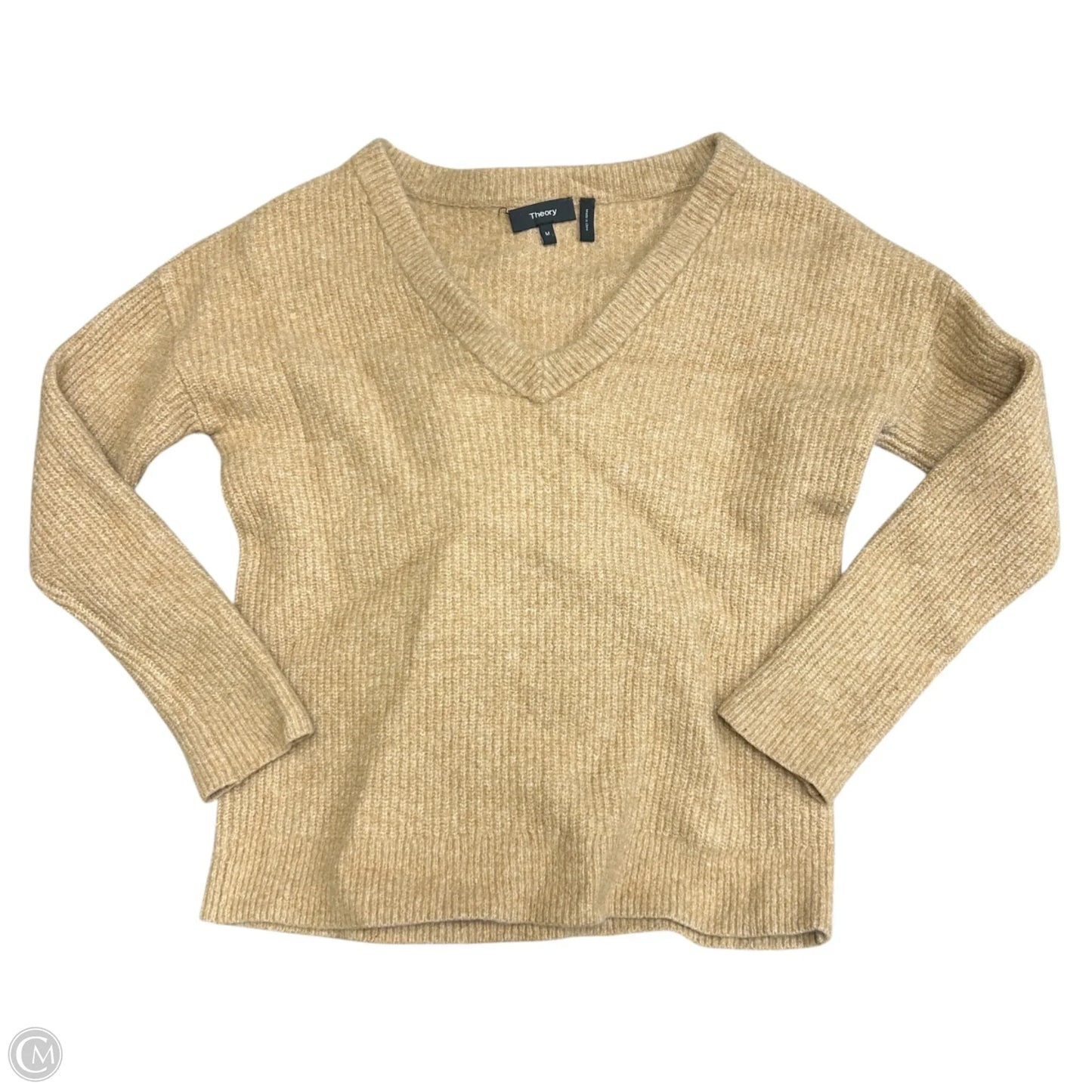 Sweater By Theory In Tan, Size: M