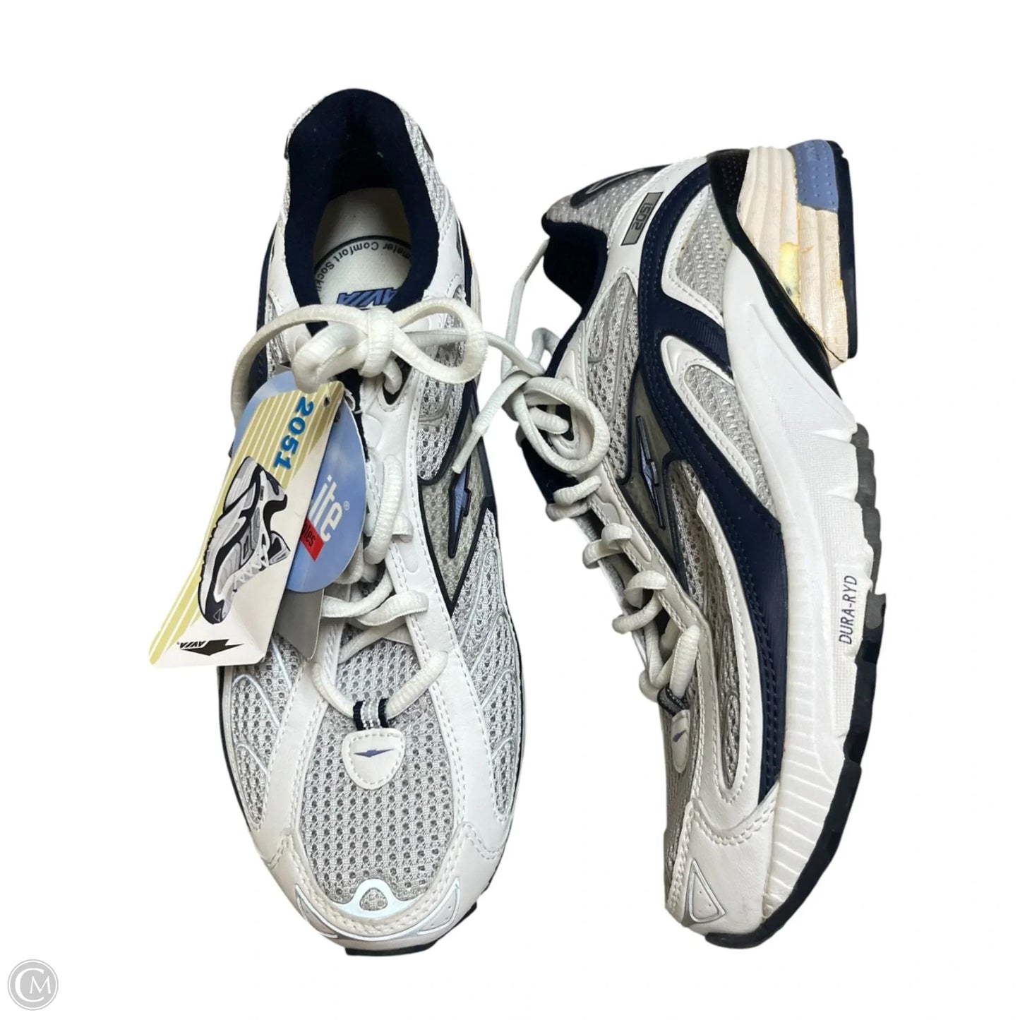 Shoes Athletic By Avia In Black & White, Size: 8