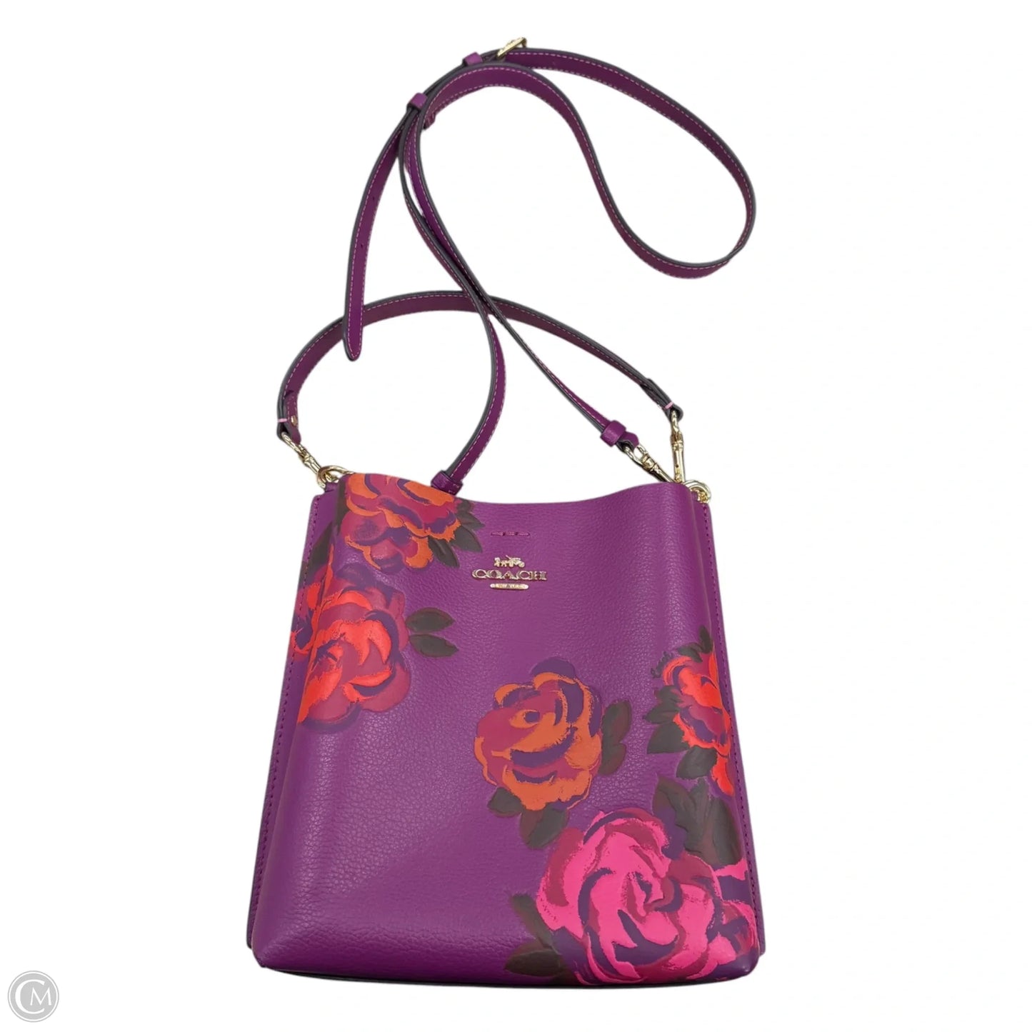Crossbody Designer By Coach, Size: Medium