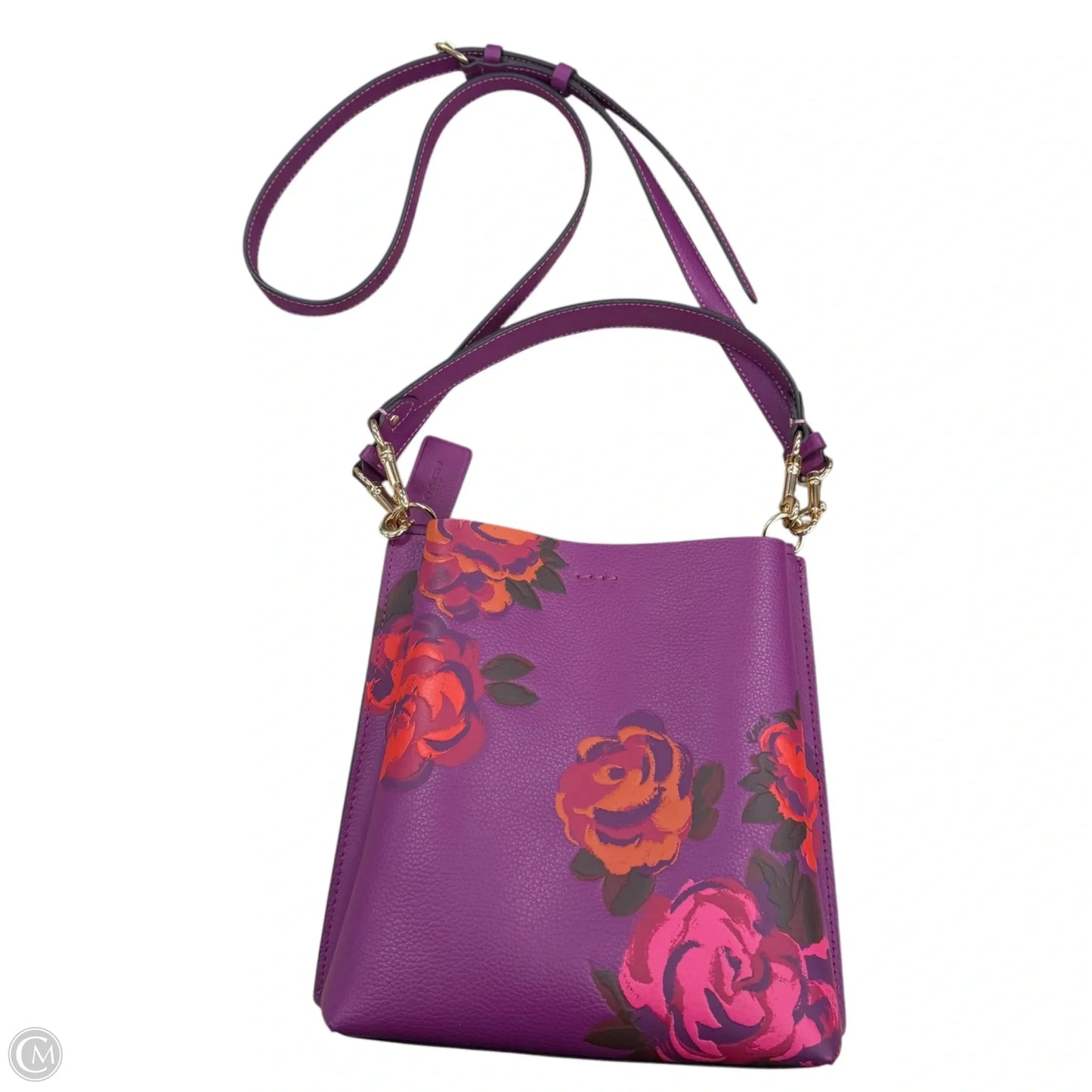 Crossbody Designer By Coach, Size: Medium