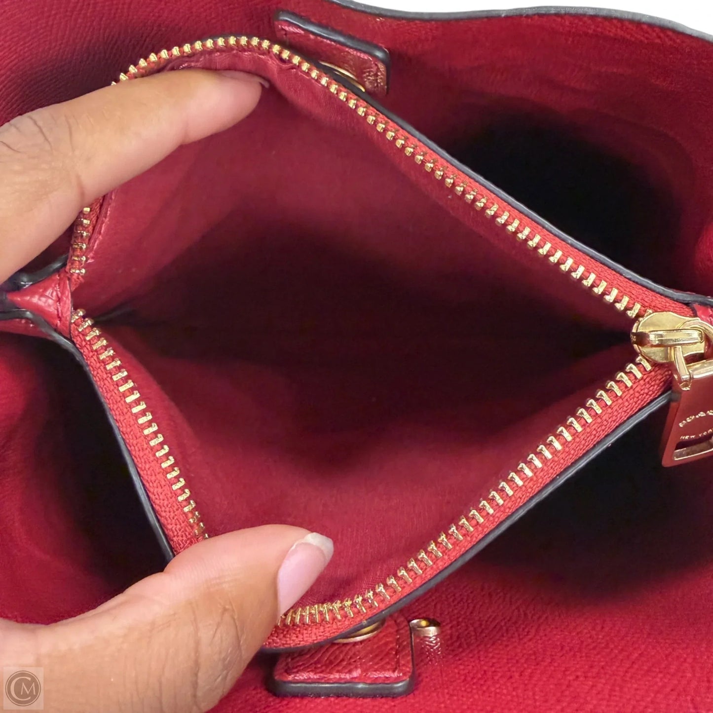 Crossbody Designer By Coach, Size: Medium