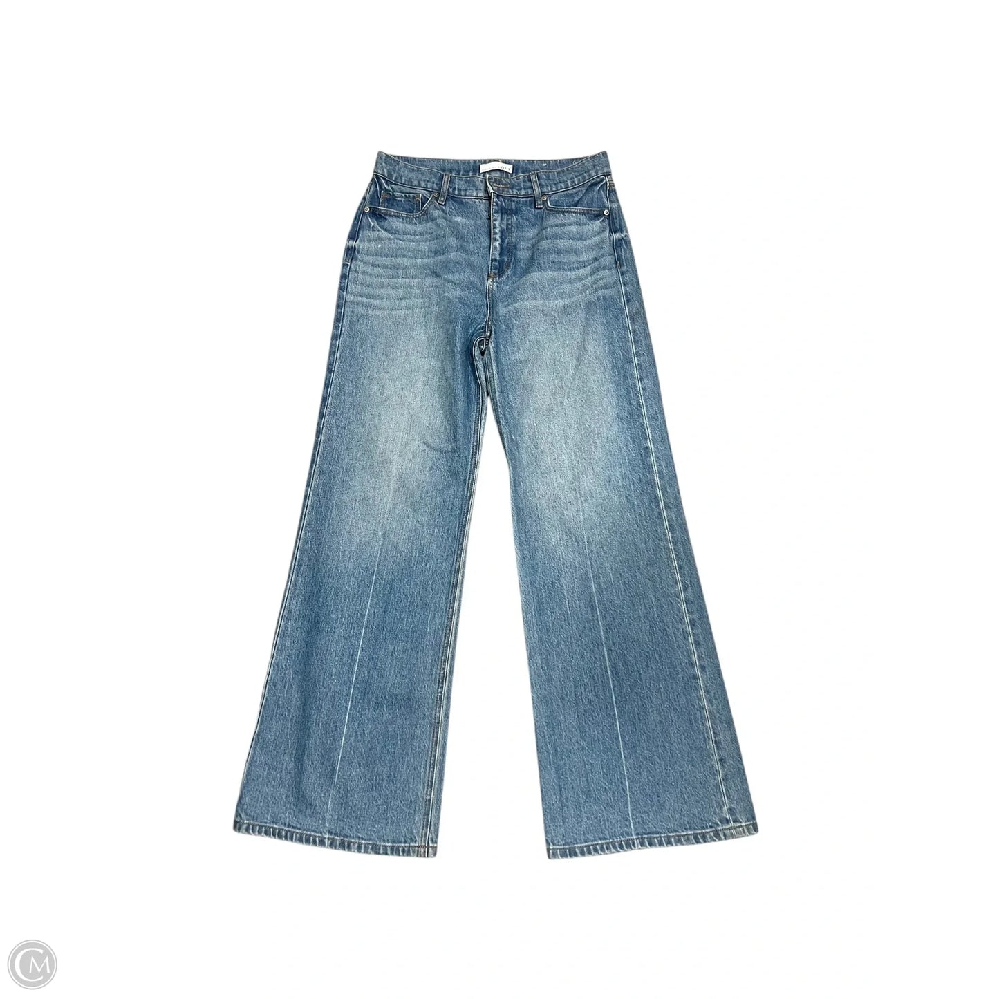 Jeans Wide Leg By Loft In Blue Denim, Size: 6