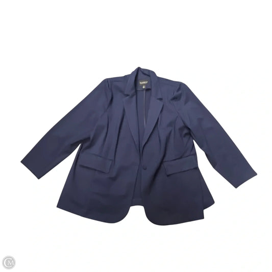 Blazer By Eloquii In Navy, Size: 3x