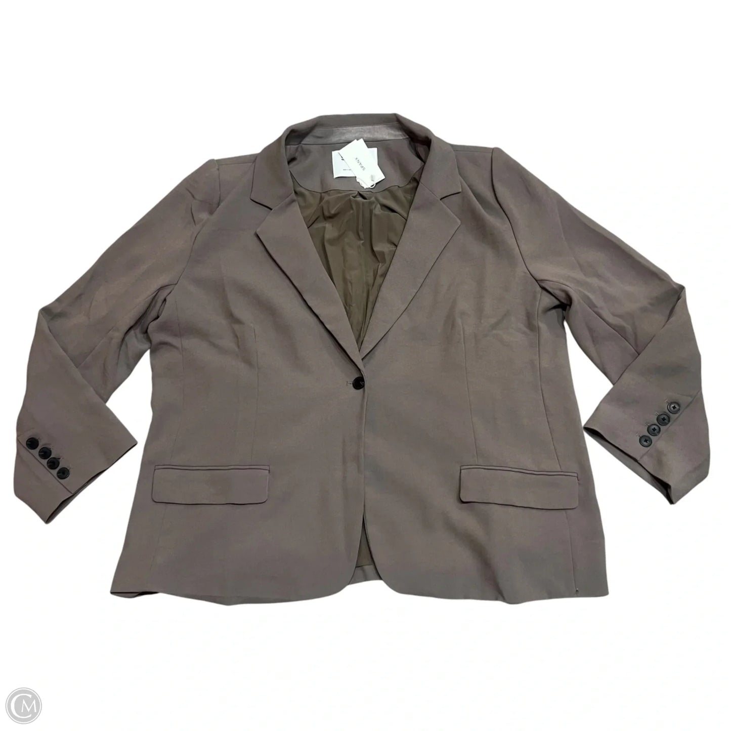 Blazer By Spanx In Taupe, Size: 3x