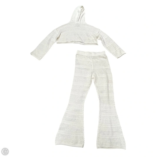 Pants Set 2pc By Sincerely Jules In White, Size: M
