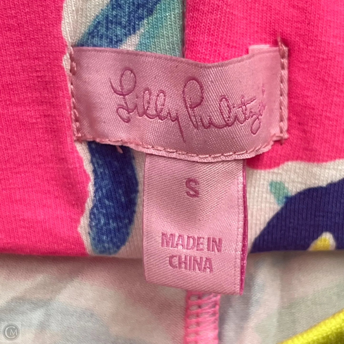 Pants Designer By Lilly Pulitzer In Pink & Yellow, Size: S