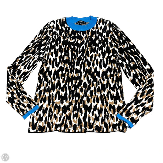 Sweater By Inc In Leopard Print, Size: L