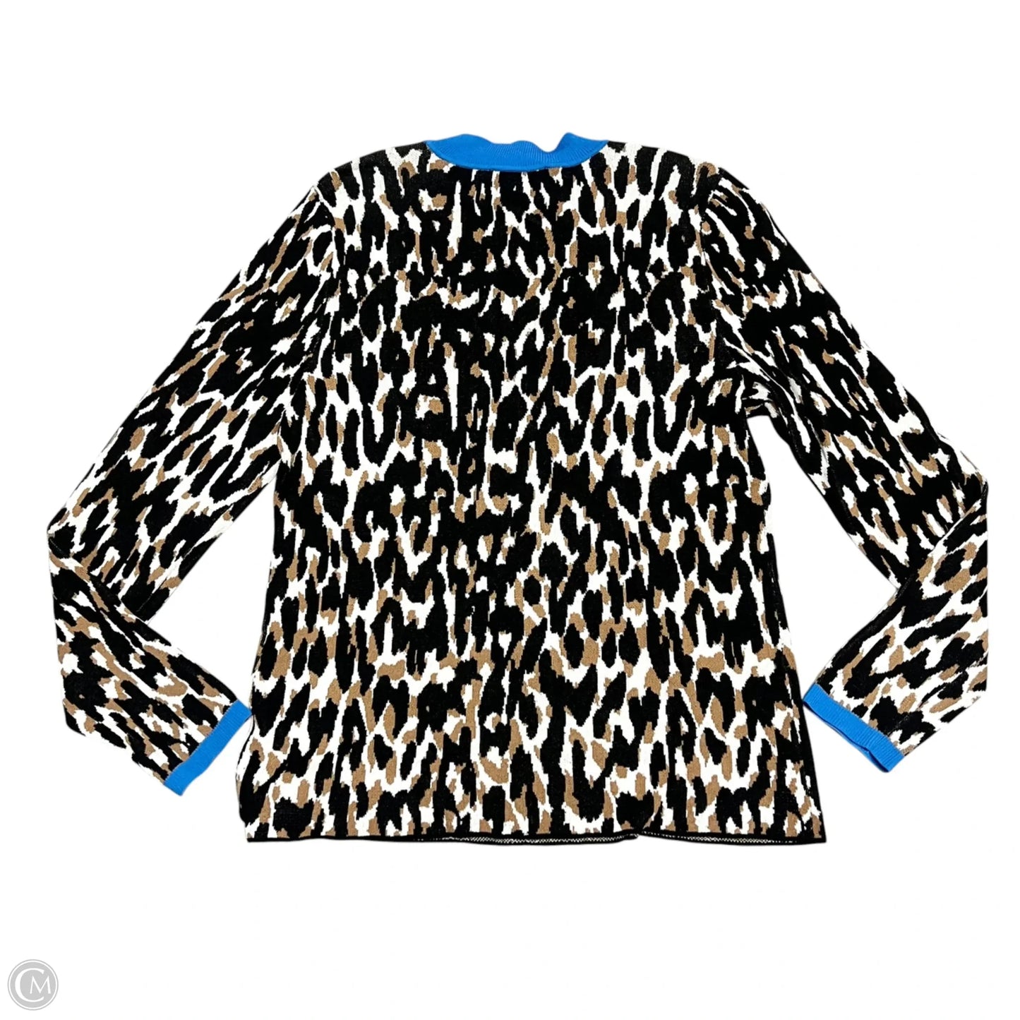 Sweater By Inc In Leopard Print, Size: L