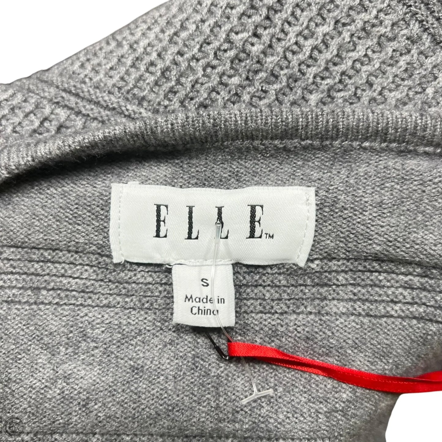 Cardigan By Elle In Grey, Size: S