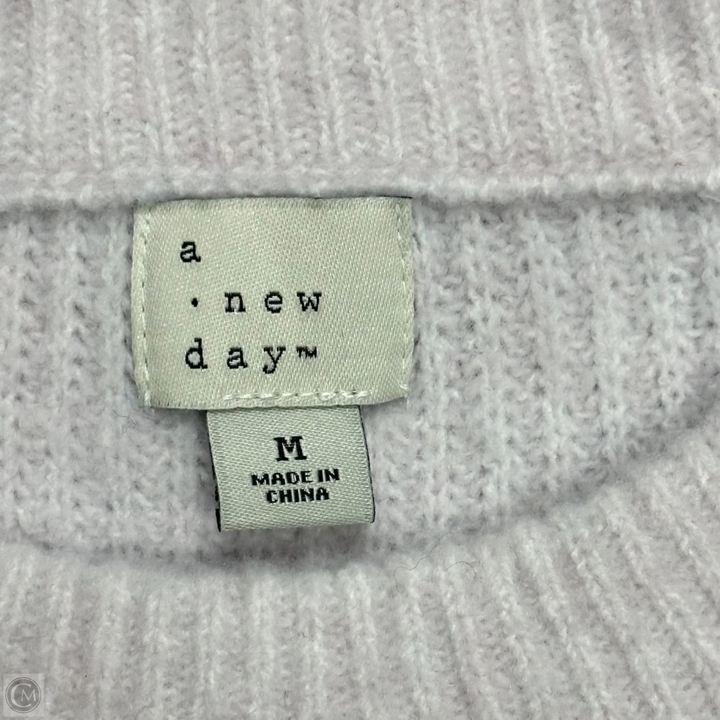Sweater By A New Day In Pink & White, Size: M