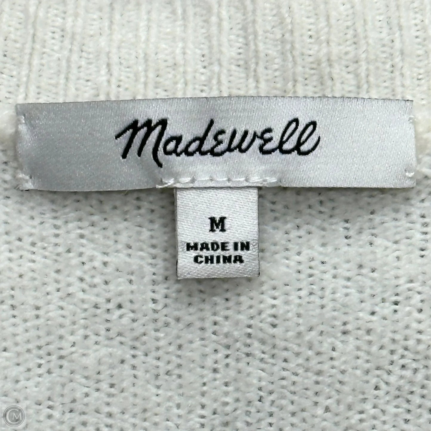 Sweater By Madewell In Cream, Size: M