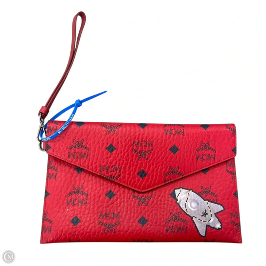 Wristlet Luxury Designer By Mcm, Size: Large