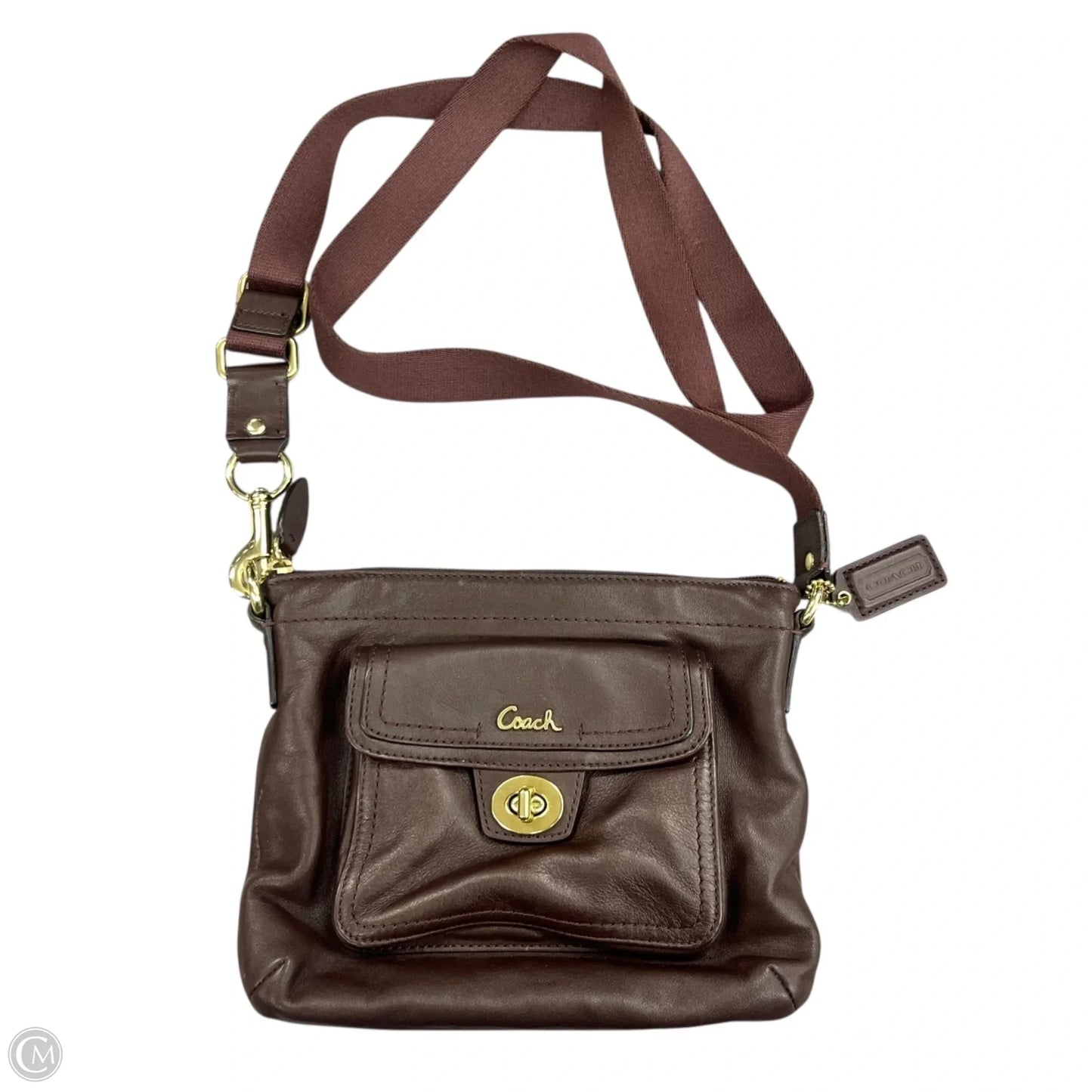 Crossbody Designer By Coach, Size: Small