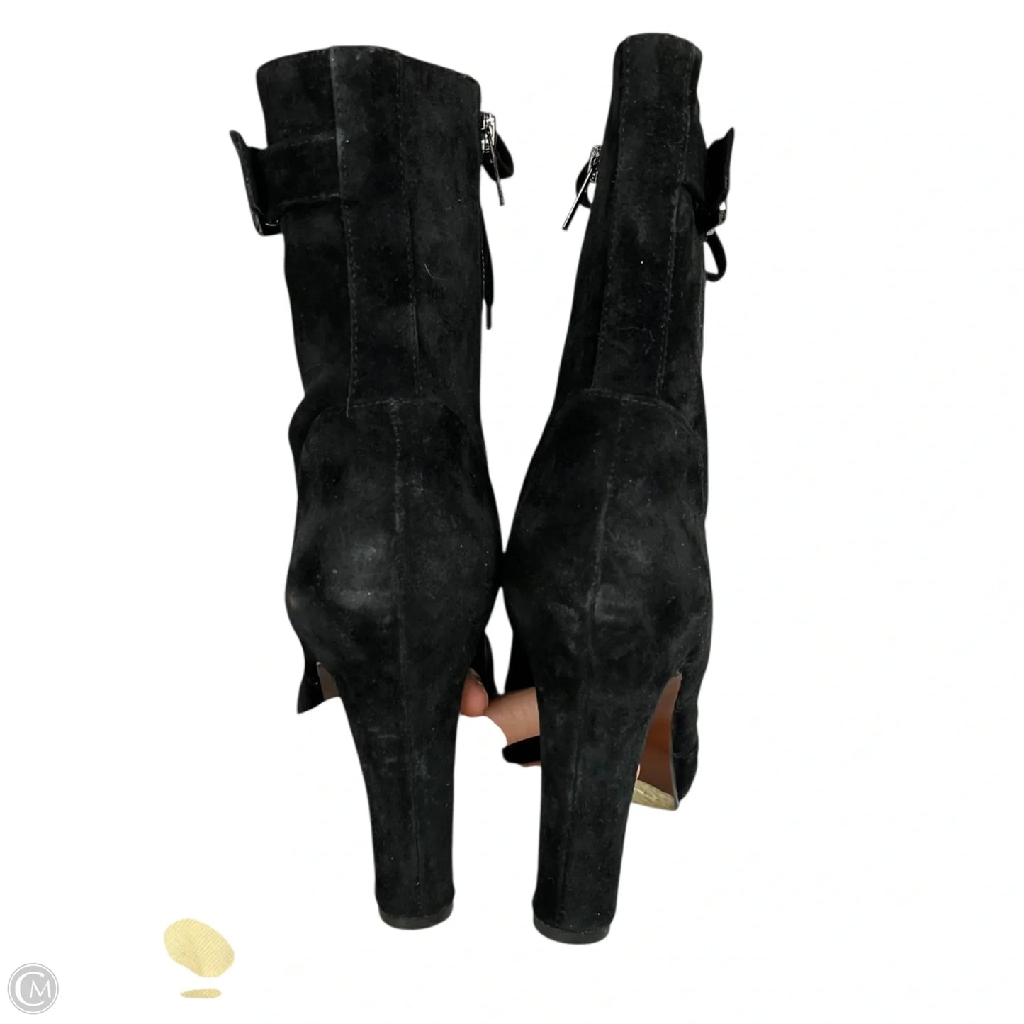 Boots Ankle Heels By Sam Edelman In Black, Size: 11