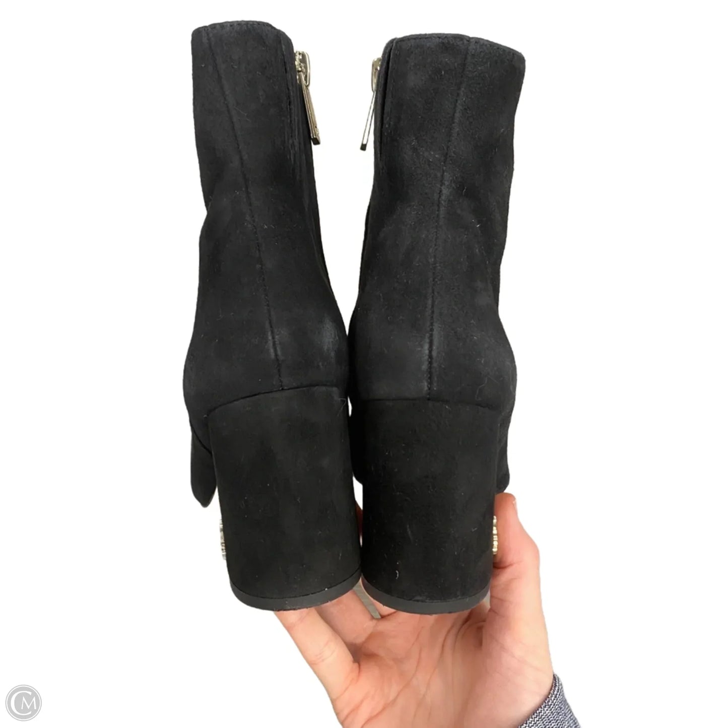 Boots Ankle Heels By Sam Edelman In Black, Size: 5.5