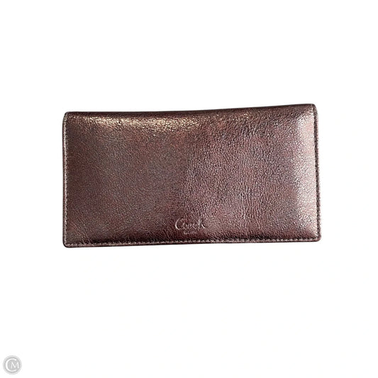 Wallet Designer By Coach, Size: Medium