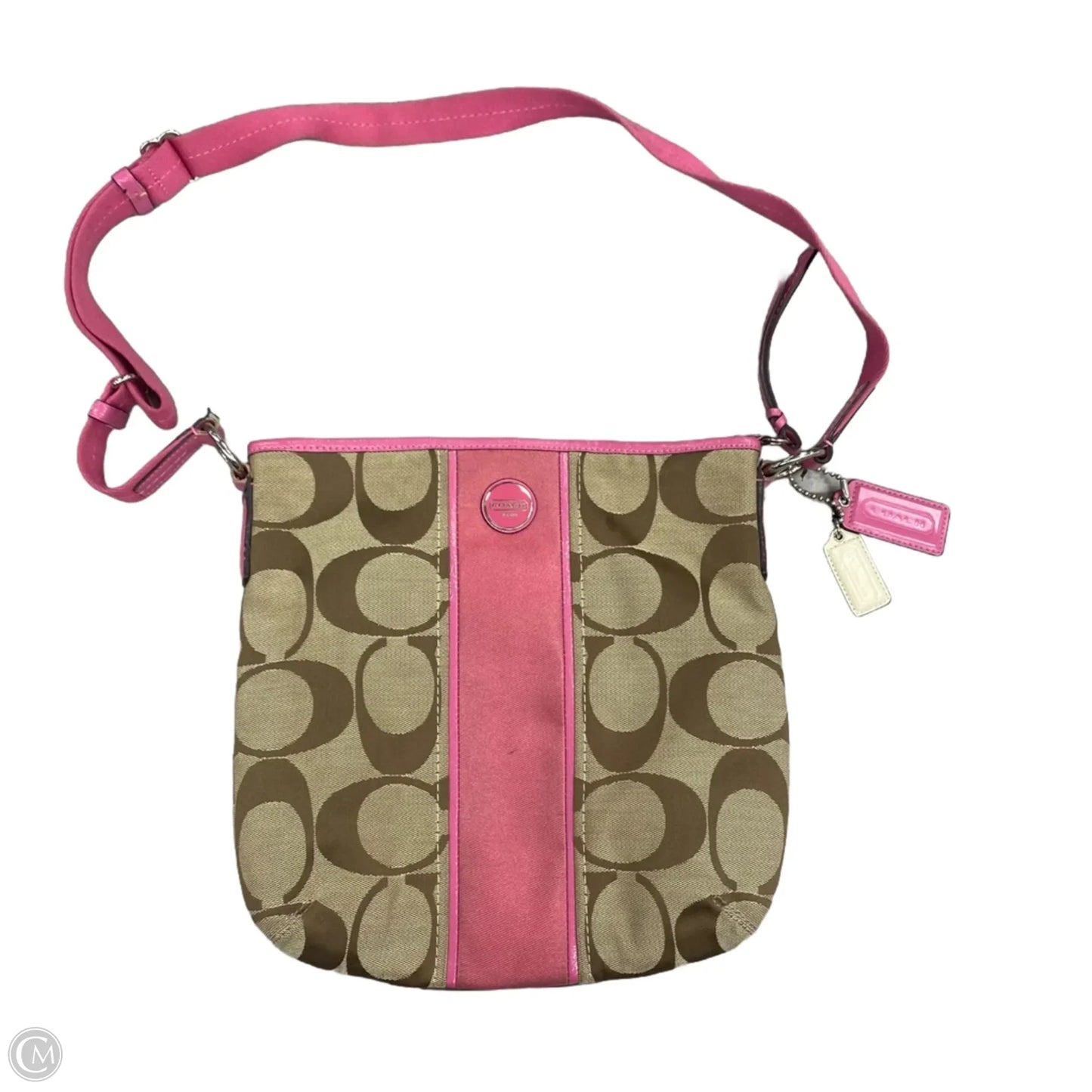 Crossbody Designer By Coach, Size: Large