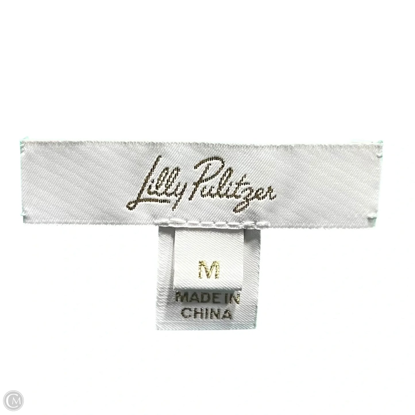 Top Sleeveless Designer By Lilly Pulitzer In Green, Size: M