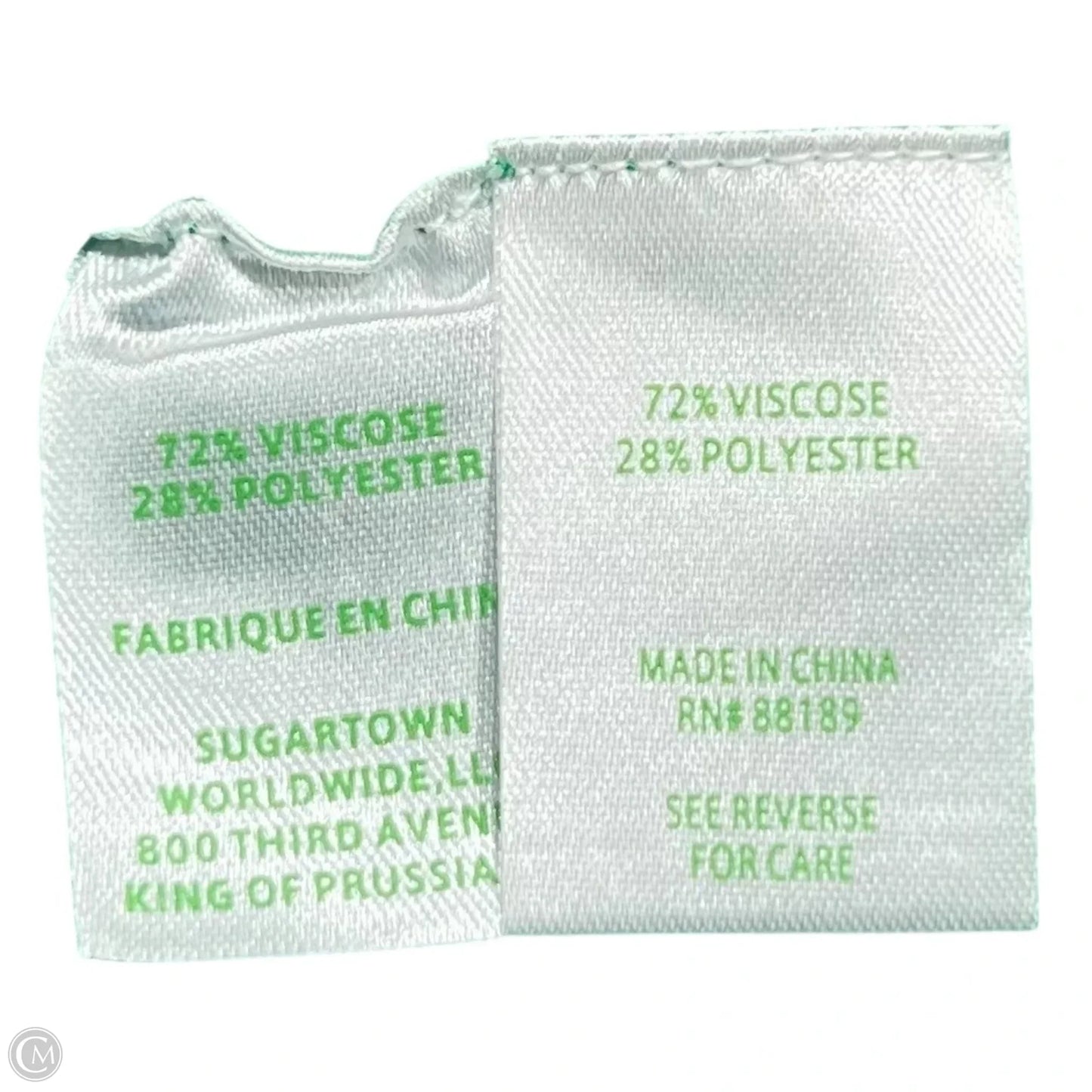 Top Sleeveless Designer By Lilly Pulitzer In Green, Size: M