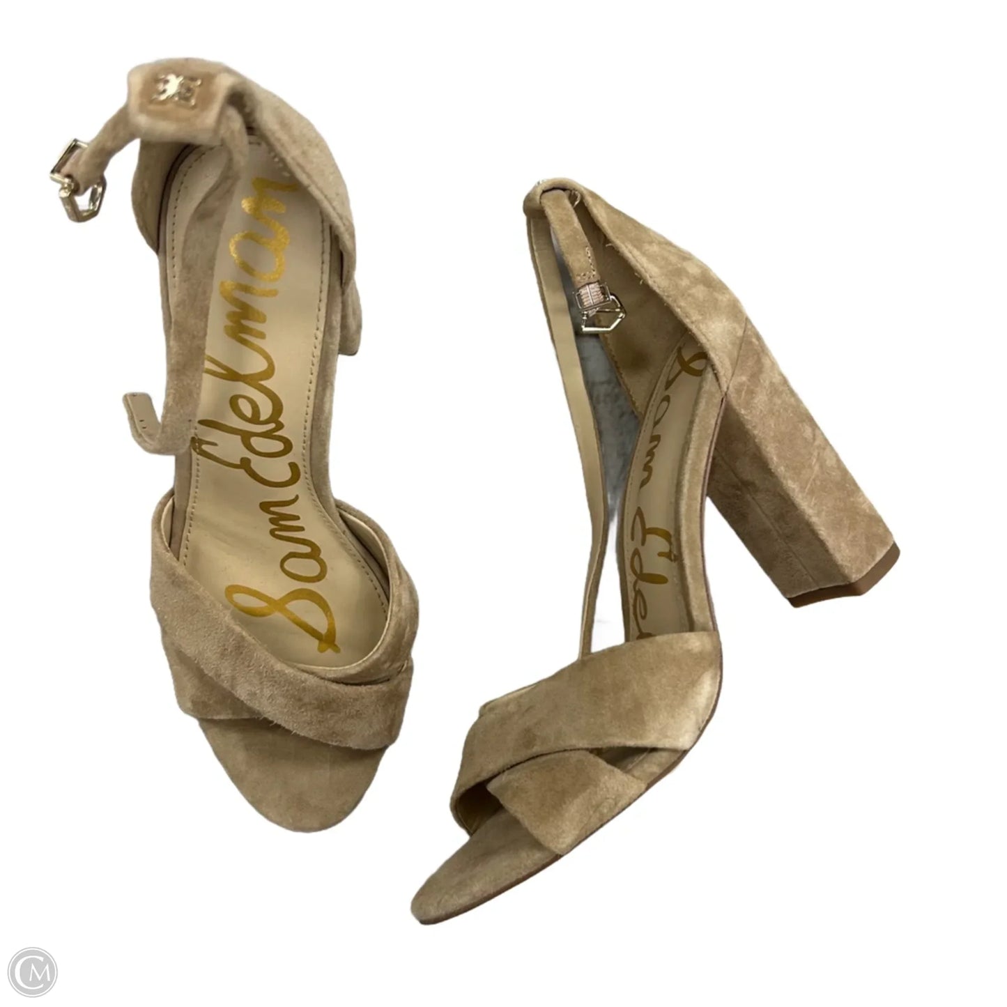 Shoes Heels Block By Sam Edelman In Taupe, Size: 8