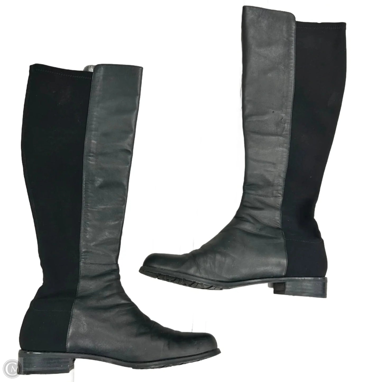 Boots Designer By Stuart Weitzman In Black, Size: 10