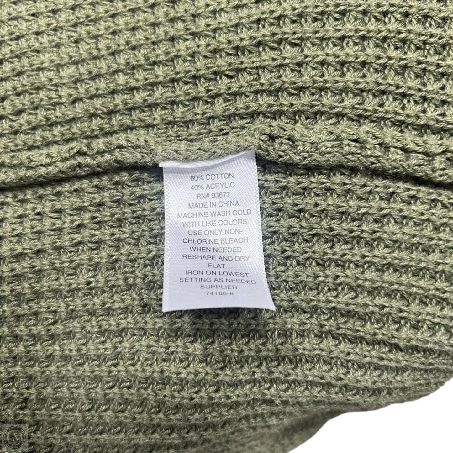 Sweater By Ana In Green, Size: S