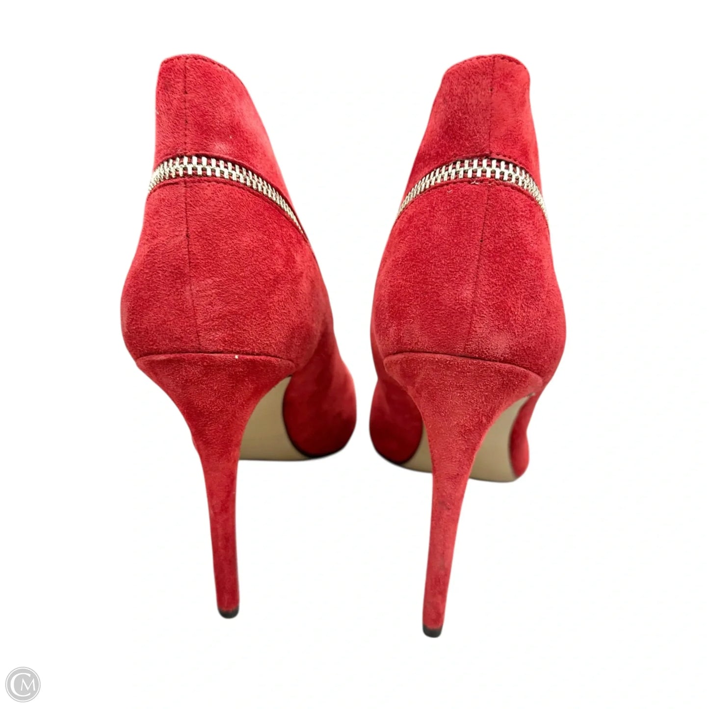 Shoes Heels Stiletto By Nine West In Red, Size: 10