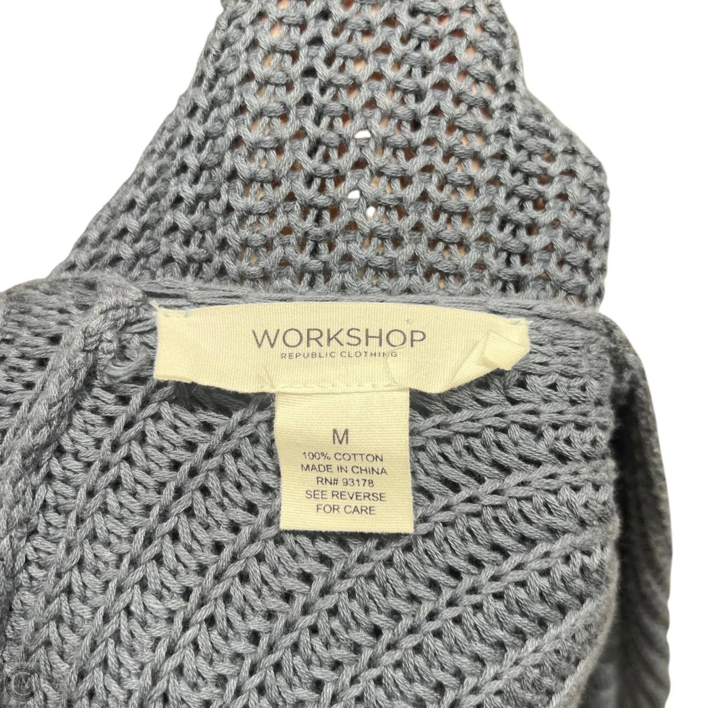 Cardigan By Workshop In Blue, Size: M