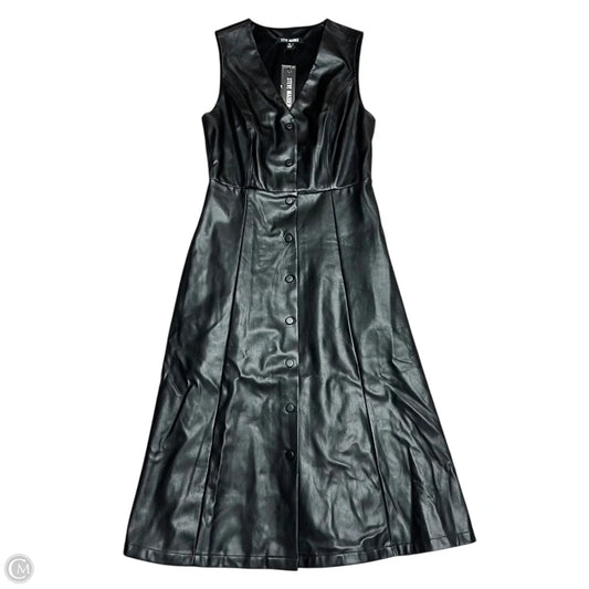Dress Casual Midi By Steve Madden In Black, Size: Xs