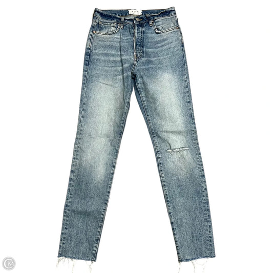 Jeans Skinny By We The Free In Blue Denim, Size: 4