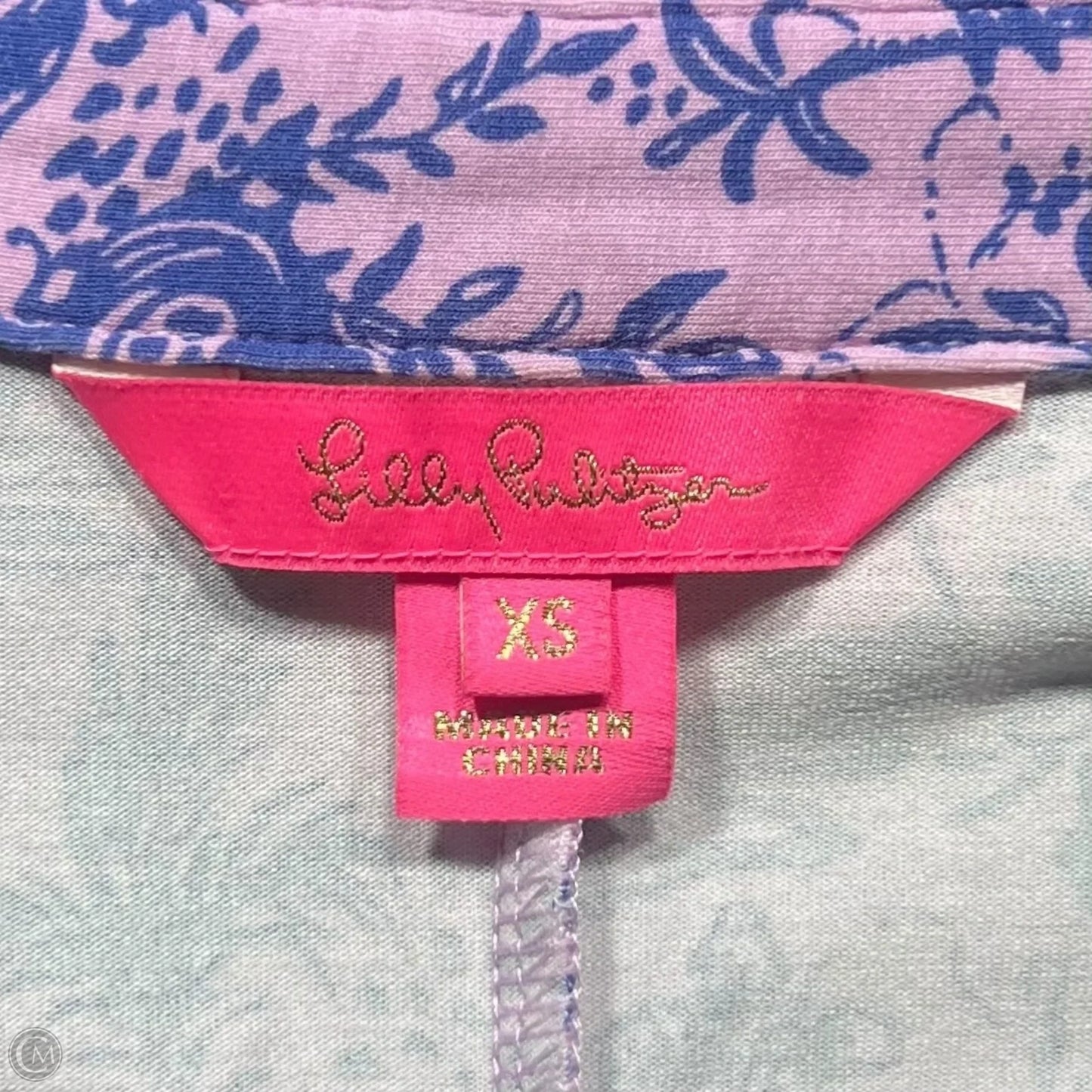 Dress Designer By Lilly Pulitzer In Blue & Purple, Size: Xs